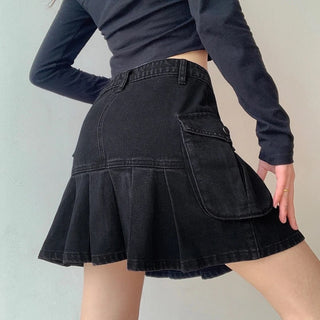 Y2k Pleated Skirt