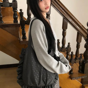 Gael Dot Frill Shoulder Bag