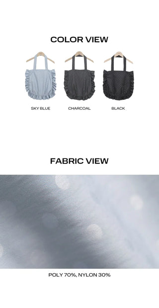 Gael Dot Frill Shoulder Bag