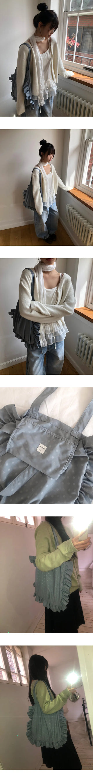 Gael Dot Frill Shoulder Bag