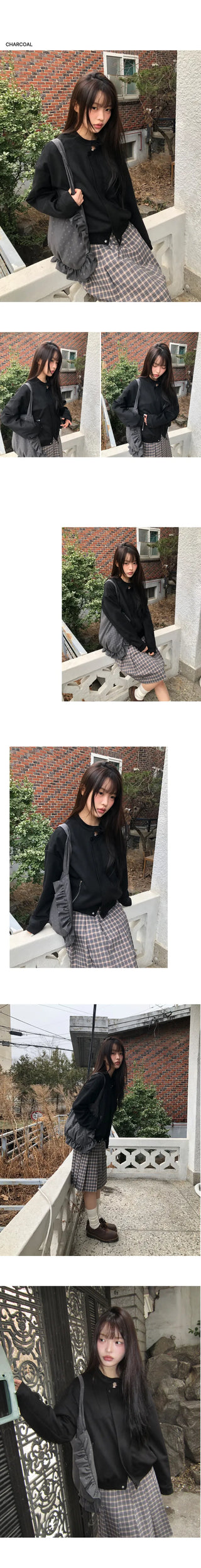 Gael Dot Frill Shoulder Bag