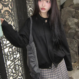 Brock Suede Two-Way Blouson Jacket