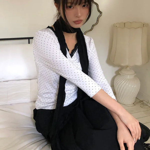 Kian Wrinkle Chiffon Scarf