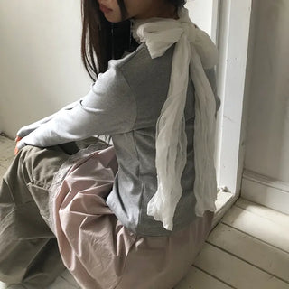 Kian Wrinkle Chiffon Scarf