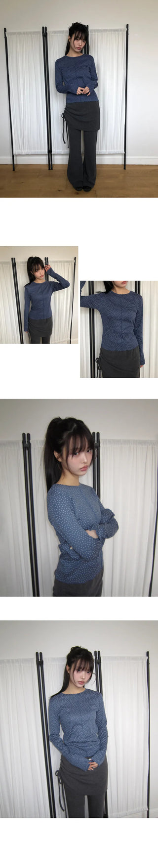 Raz Vintage Star Long Sleeve T-shirt