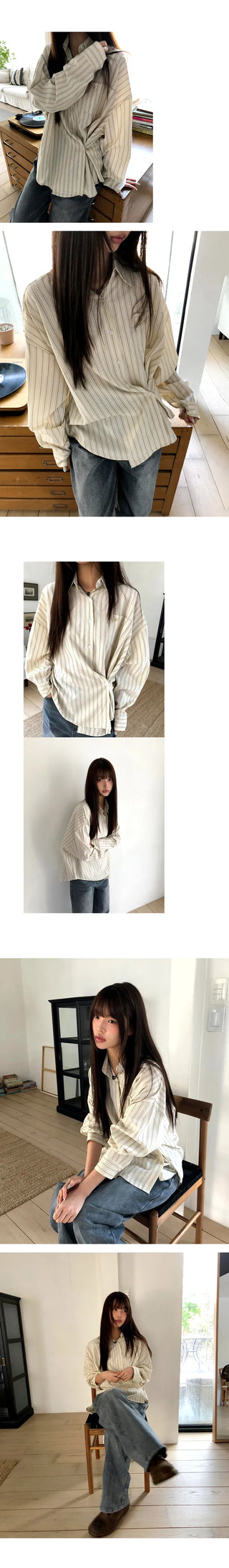 Wayuu Stripe Two-way Shirt
