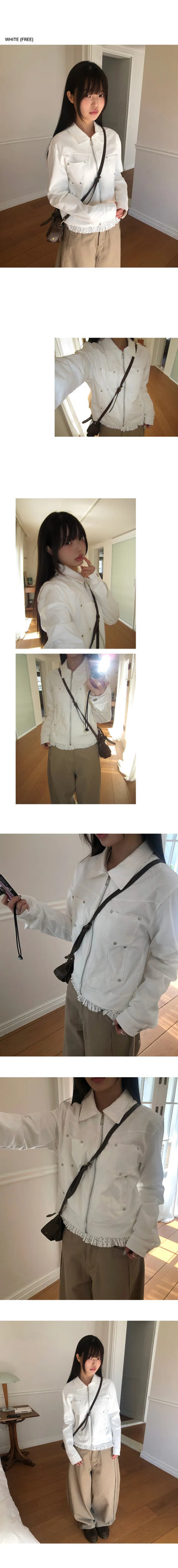 Reel Studded Point Cotton Jacket