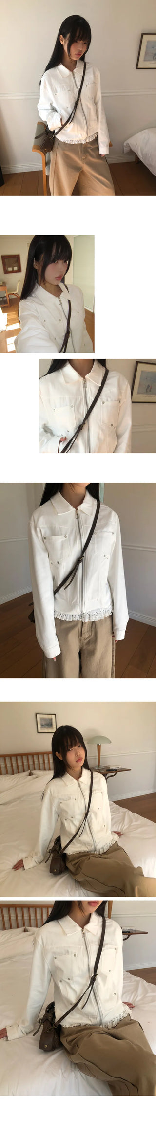 Reel Studded Point Cotton Jacket