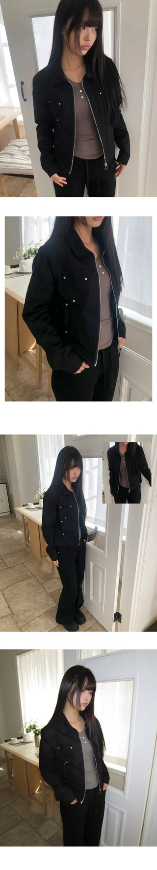 Reel Studded Point Cotton Jacket