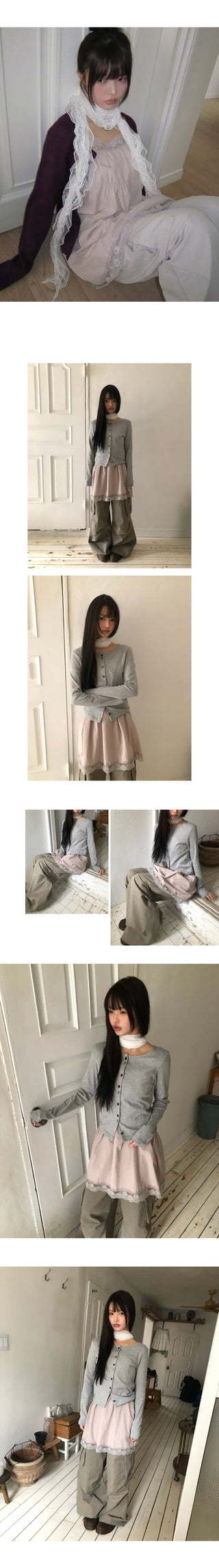 Miren Lace Long Sleeveless