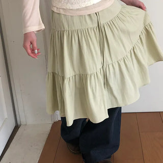 Narin Tiered Midi Skirt