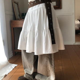 Narin Tiered Midi Skirt