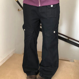 Kehin Cargo Bootcut Pants