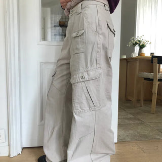 Kehin Cargo Bootcut Pants