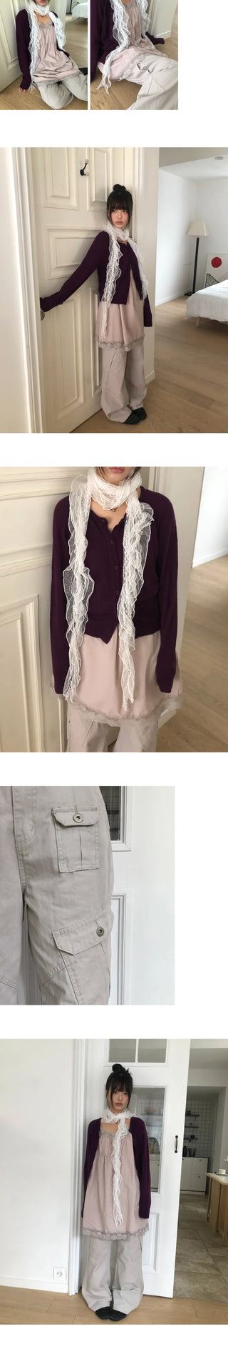 Kehin Cargo Bootcut Pants