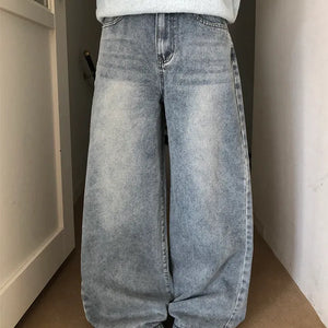 Jaron Washed Wide Denim Pants