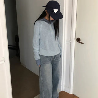 Jaron Washed Wide Denim Pants