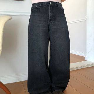 Jaron Washed Wide Denim Pants