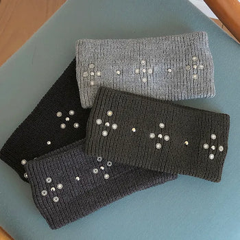 Sohin Cross Stud Knit Hair Band
