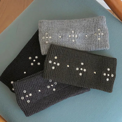 Sohin Cross Stud Knit Hair Band