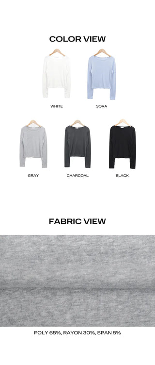Kobon Round Long Sleeve T-shirt