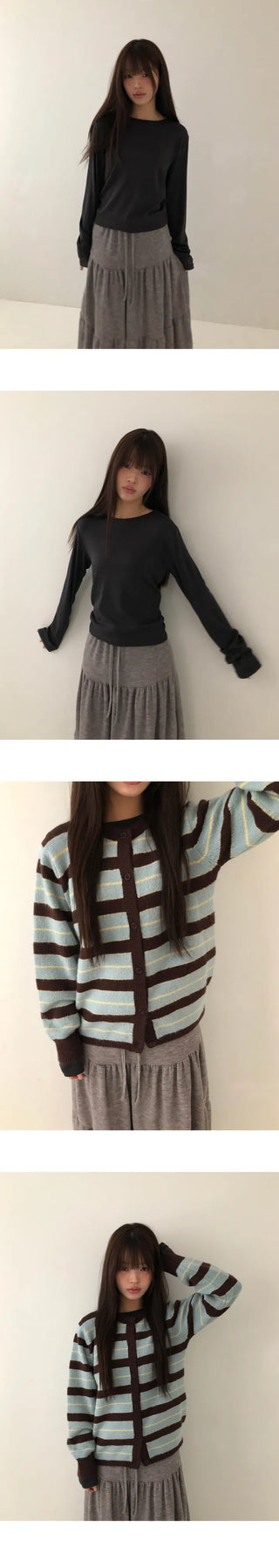 Kobon Round Long Sleeve T-shirt