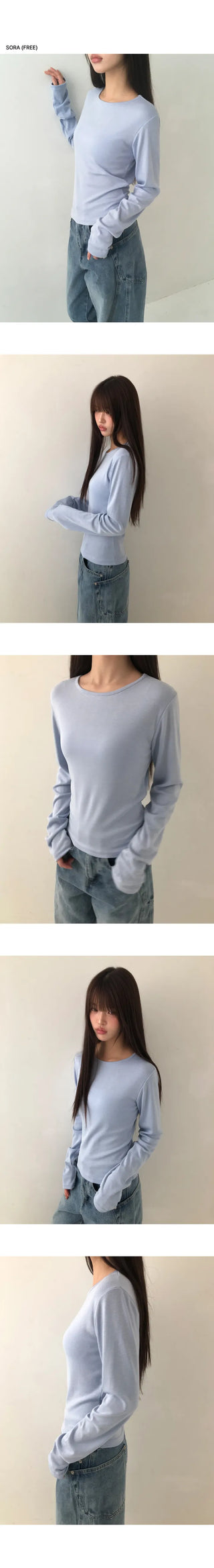Kobon Round Long Sleeve T-shirt