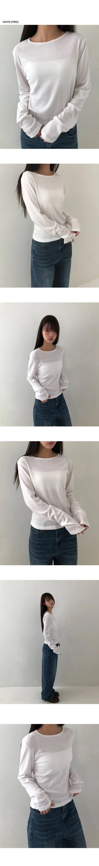 Kobon Round Long Sleeve T-shirt