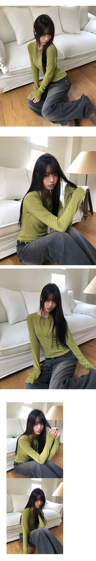 Doel Bootcut Washed Denim Pants