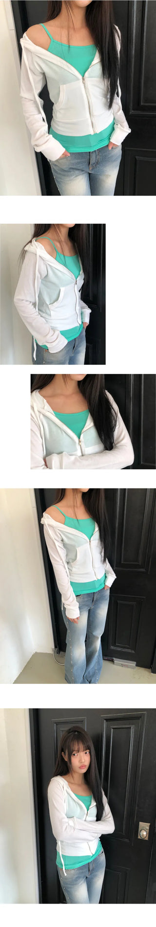 Duan Soft Wool Zip-up Hoodie