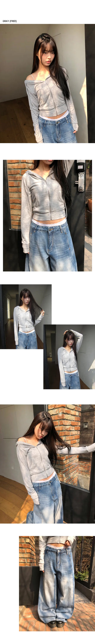 Duan Soft Wool Zip-up Hoodie
