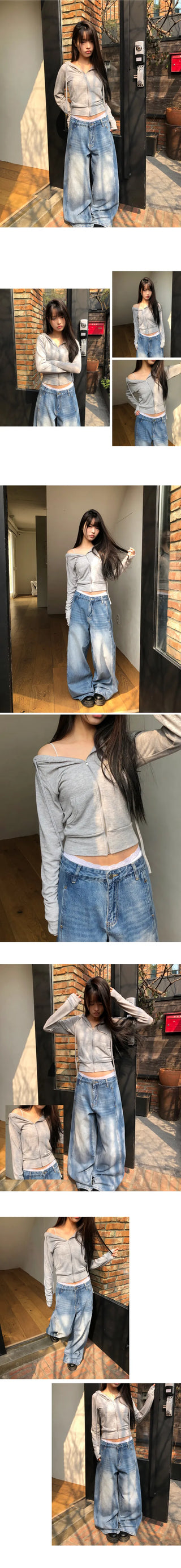Duan Soft Wool Zip-up Hoodie