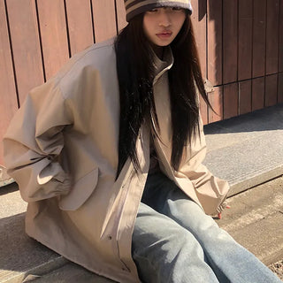 Seden High-Neck String Field Jacket