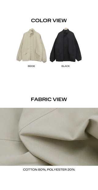 Seden High-Neck String Field Jacket