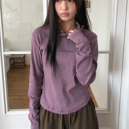Rashu Striped Hoodie