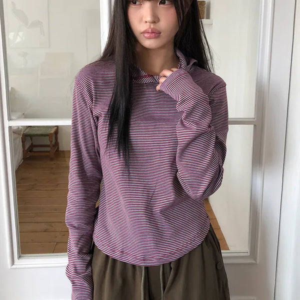 Rashu Striped Hoodie