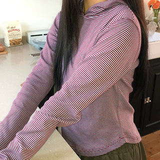 Rashu Striped Hoodie