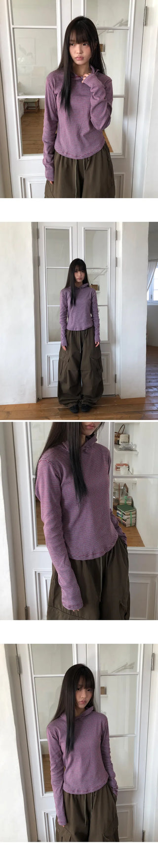 Rashu Striped Hoodie