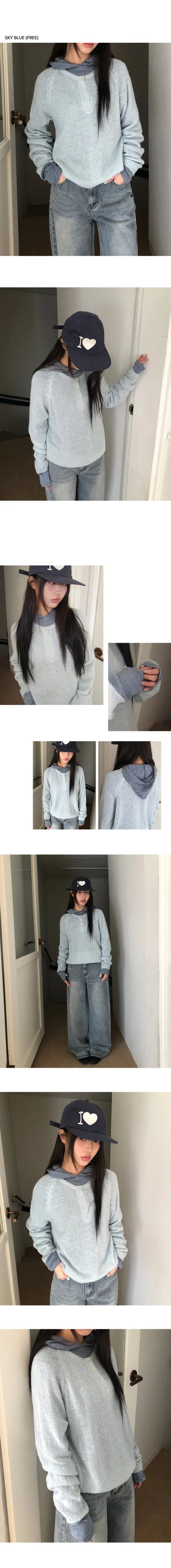 Rashu Striped Hoodie