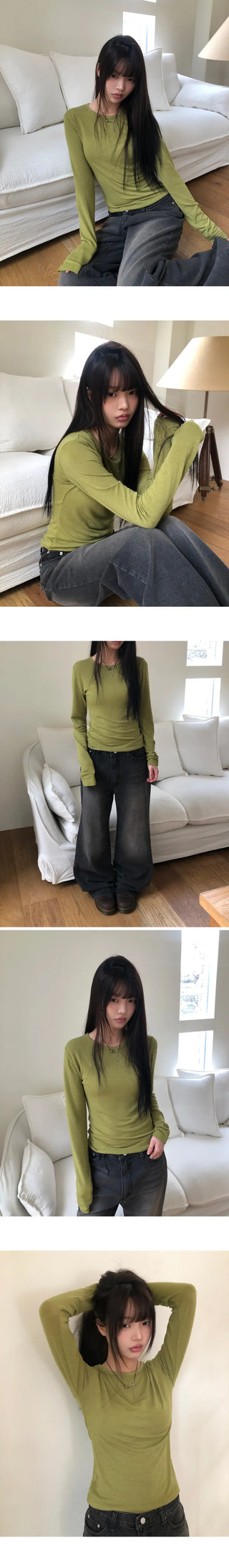 Shiro Layered Long Sleeve T-shirt