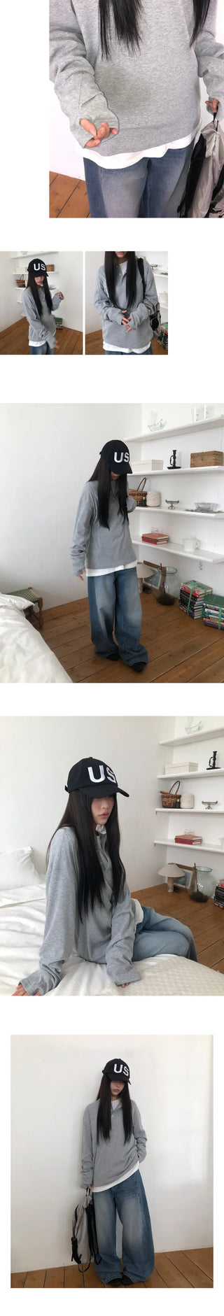 Kiyul Henley Neck Warmer Long Sleeve T-shirt