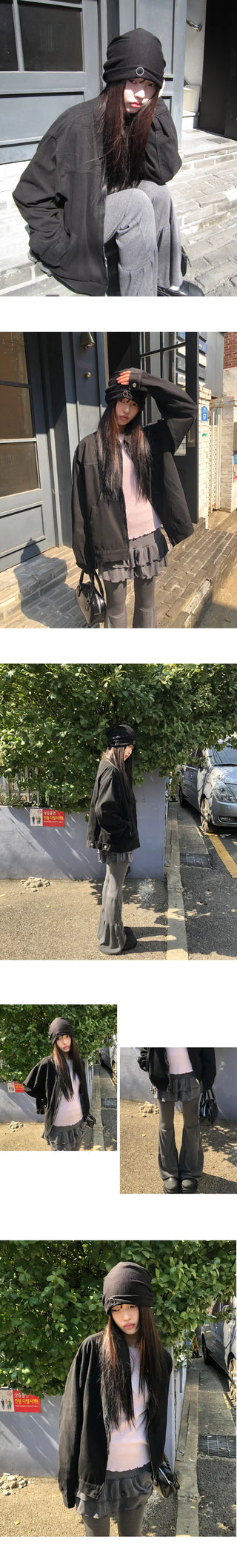 Buell Tiered Bootcut Skirt Pants