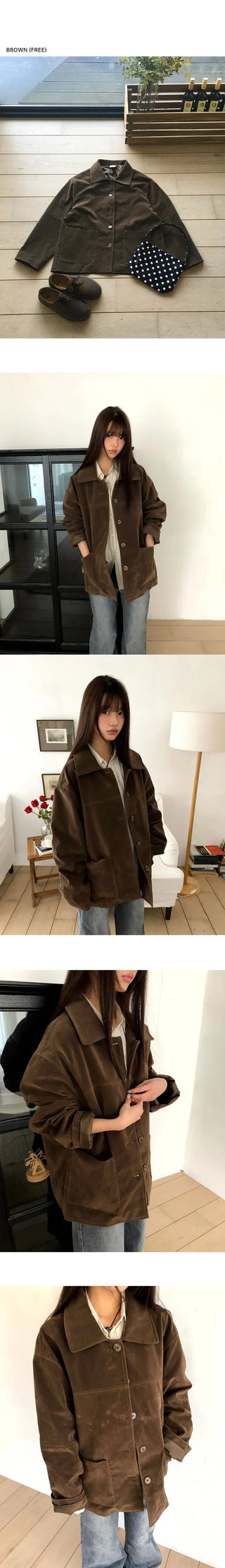 Kaen Suede Powder Jacket