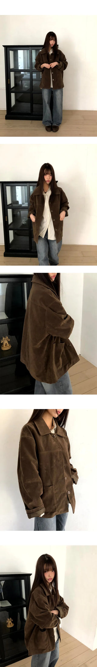 Kaen Suede Powder Jacket