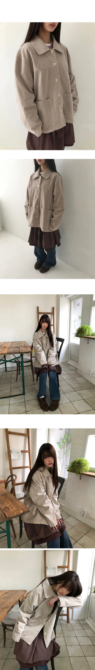 Kaen Suede Powder Jacket