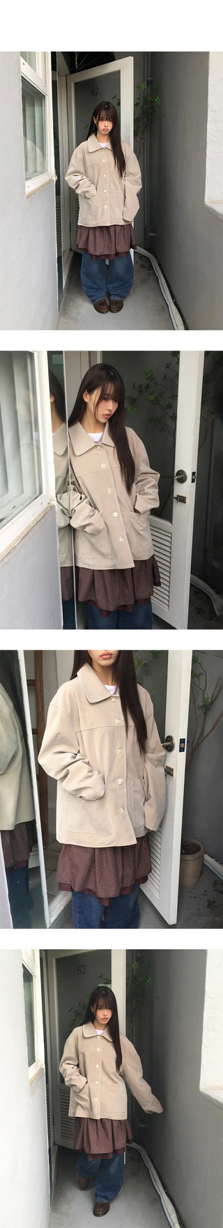 Kaen Suede Powder Jacket