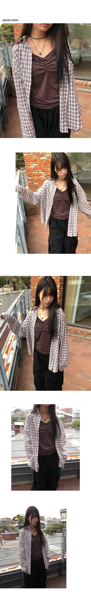 Buyen Dot Frill Sleeveless