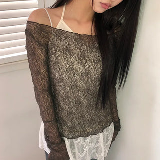 Shuhin Layered Lace Knit
