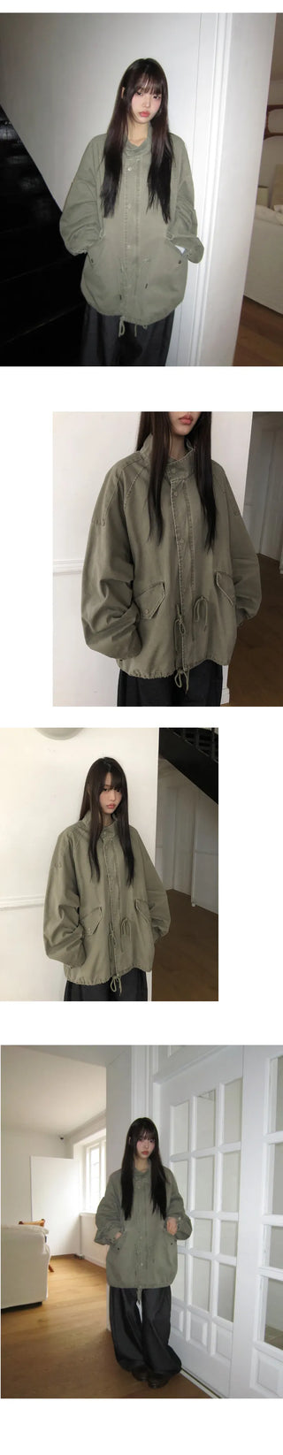 Kion Pigment String Short Field Jacket