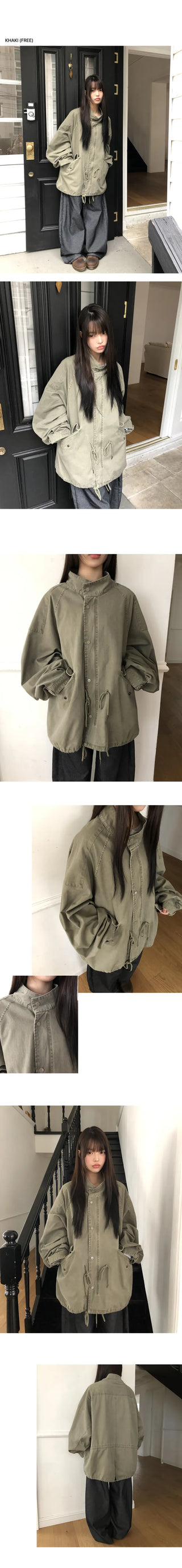 Kion Pigment String Short Field Jacket